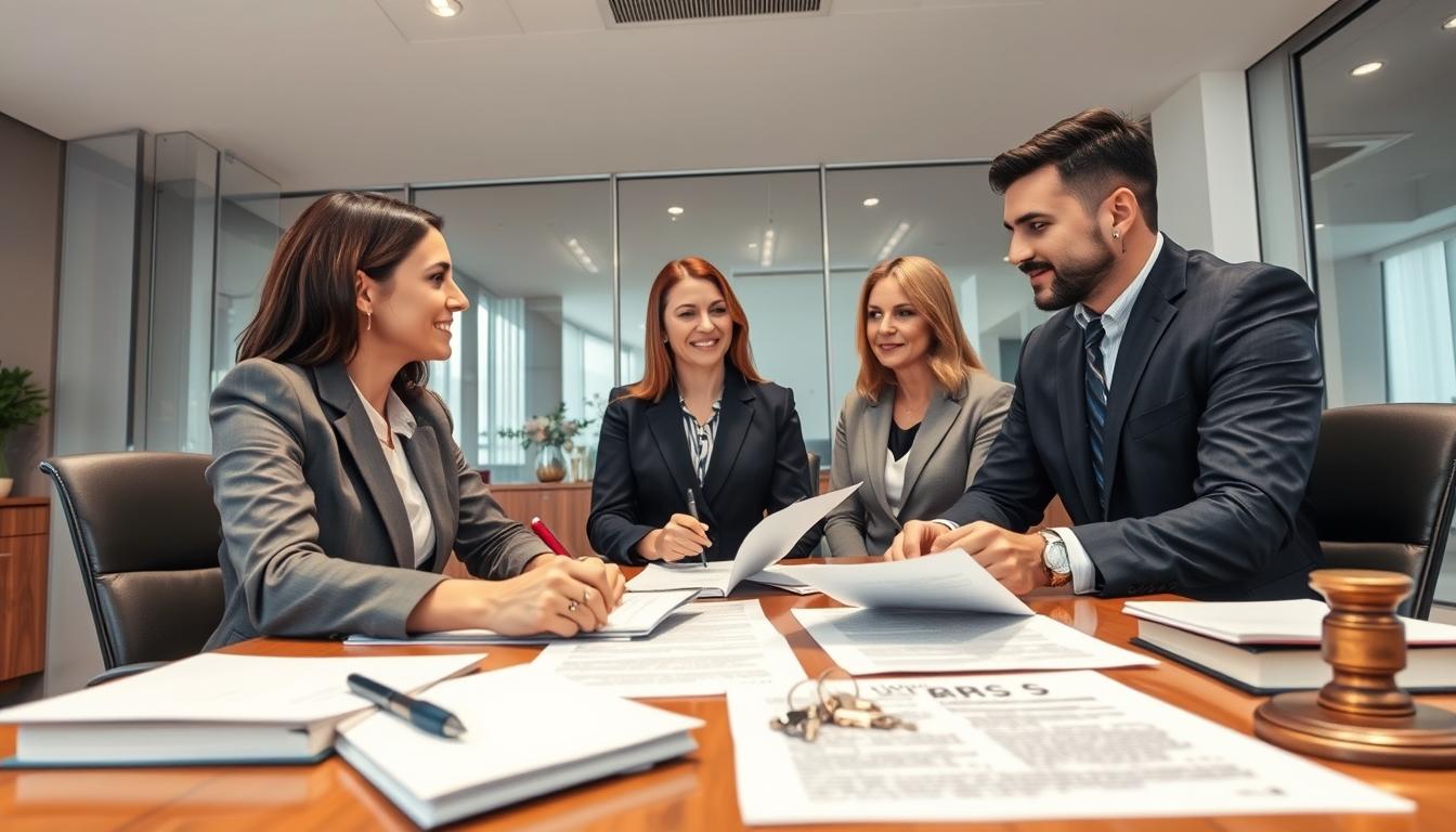 Property settlement documents and transfer review